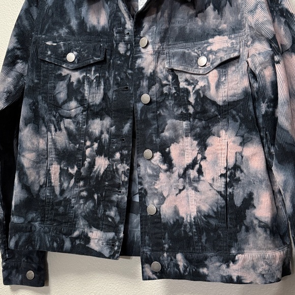 Empyre Freya Black Tie Dye Corduroy Jacket - Picture 5 of 11